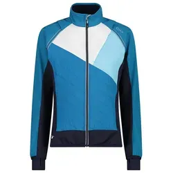 CMP 2in1-Funktionsjacke für Damen in Blau, Größe 40 - Funktionsjacke für Damen, vielseitig einsetzbar mit abzippbaren Ärmeln. Leicht, wärmeisolierend und wasserabweisend – ideal für Outdoor-Aktivitäten.