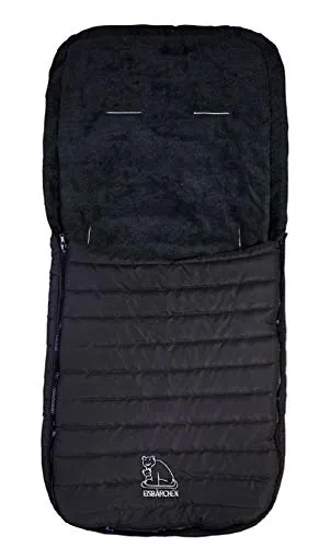 Heitmann Übergangsfußsack schwarz