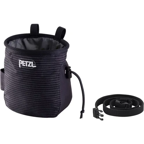 Petzl Saka Chalkbag (Größe One Size, schwarz) von Petzl