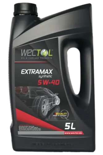 Wectol 5W-40 Extramax Motoröl / 5 Liter