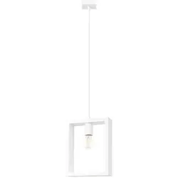Sollux SL.1312 Pendelleuchte ARIES Weiß - Lampen - Die ARIES Pendelleuchte vereint schlichte Eleganz mit natürlichem Holz und energiesparender LED-Technologie für eine warme, einladende Atmosphäre.