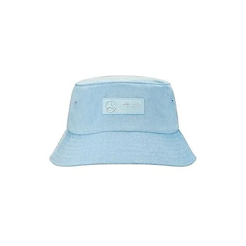 MERCEDES AMG PETRONAS Formula One Team - Retro Bucket Kappe - Blau - Unisex - Größe: Einheitsgröße
