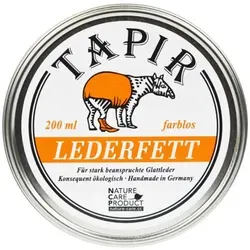 Tapir Lederfett 200 ml in Dose in weiß von Tapir