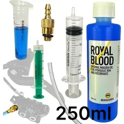Fantic26 Felgenbremse Service Kit 250ml Royal Blood Öl - Sonstiges Fahrradzubehör, hochleistungsfähiges Royal Blood Öl für optimale Bremsleistung bei MAGURA Felgen- und Scheibenbremsen.