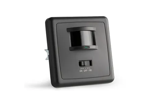 SEBSON Bewegungsmelder Bewegungsmelder Unterputz LED geeignet IR Sensor einstellbar, (1-St), LED geeignet, programmierbar, 160°, Ein- und Ausschalter