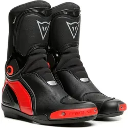 Dainese Sport Master Stiefel - Wasserdicht mit Gore-Tex - Schwarz/Rot - 45 EU - Motorradstiefel mit wasserdichter Gore-Tex-Membran und Axial Distortion Control für optimalen Schutz und Komfort. Ideal für Sporttouren.