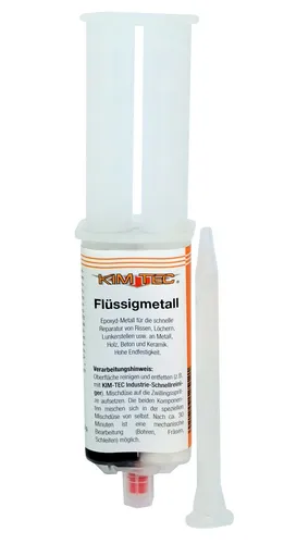 Flüssigmetall 31,60€/100ml 25ml 2 k Epoxyd Metall hohe Festigkeit