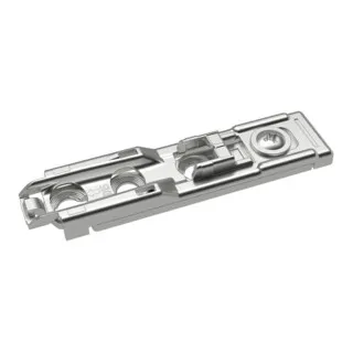 Hettich MB-Linear-Montageplatte Distanz 1,5mm Sensys/Intermat, 9117341 Stahl vernickelt