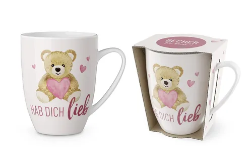 Kaffeetasse Tee Kaffee Tasse Becher 0,25l Geschenk la vida Teddy 9503891