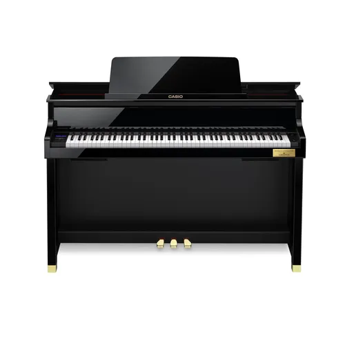 Casio GP-510 Celviano Hybrid Digitalpiano - Digitalpiano mit 88 Tasten, 3 berühmten Flügelklängen und innovativer AiR Grand Sound Source für ein authentisches Klangerlebnis.