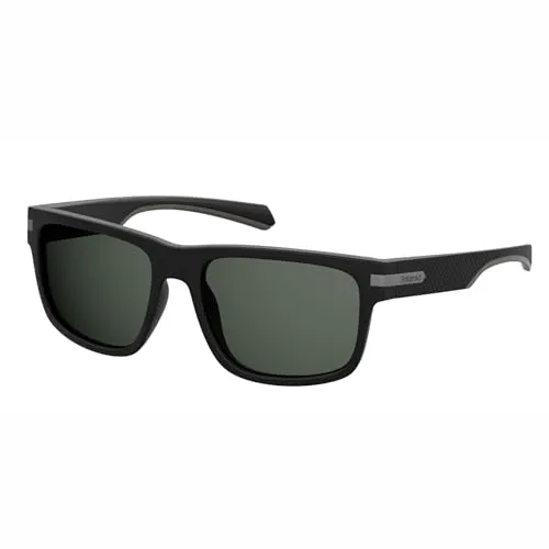 Polaroid Unisex-Erwachsene PLD 2066/S Sonnenbrille, Schwarz (MTT Black), 56