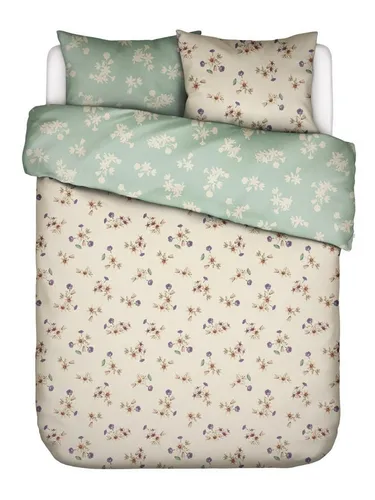 Essenza Bettwäsche Fiora, Satin, 3 teilig, mit floralem Muster