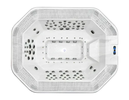 Whirlpool Whirlwanne Garten Bad Outdoor-Spa Relaxpool 300x240cm - Geräumiger Whirlpool für den Garten, ideal zum Entspannen. Mit hochwertigem Acryl-Material und 2 Jahren Herstellergarantie. Maße: 300 x 240 x 105 cm.