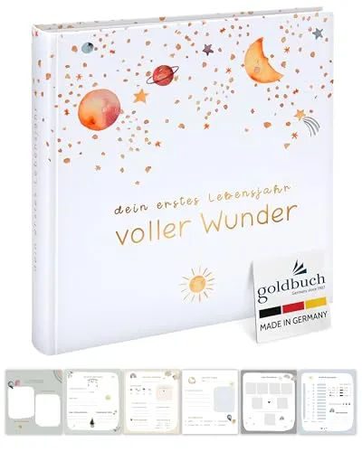 TURNOWSKY Fotobuch Baby Wunder Weltraum in weiß von Goldbuch