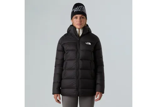 The North Face Daunenmantel W HYALITE DOWN PARKA mit 600er-Daunenfüllung, mit angeschnittener Kapuze