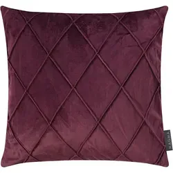 Magma Dekokissenhülle Nobless 50x50 cm | weinrot - lila in lila von MAGMA Heimtex