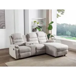 Vente-unique Ecksofa Relaxsofa von Vente-unique
