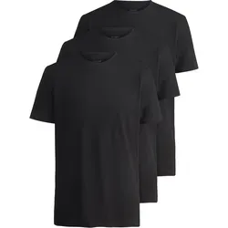 OLYMP T-Shirt 3er Pack – Rundhalsausschnitt, modern fit, 100% Baumwolle - Herren-Shirts aus reiner Baumwolle, taillierte Passform und ideal für den täglichen Gebrauch. Hochwertige Qualität und bequemes Tragegefühl.
