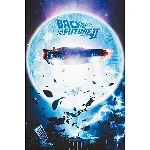 GB eye GBYDCO064 Zurück in die Zukunft Flying DeLorean Maxi-Poster 61 x 91,5 cm