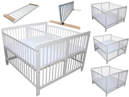 Micoland Kinderbett Zwillingsbett 2in1