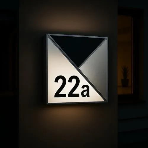 MeLiTec Solar-Hausnummer SH07