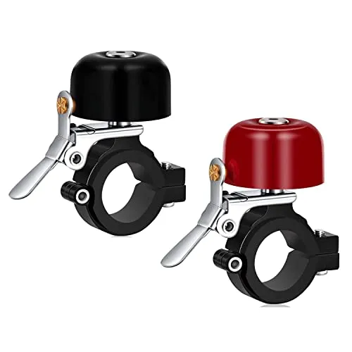 Greallthy Fahrradklingel, 90 dB, Klassische Fahrradklingel aus Messing, für Lenker von 22,2 bis 31,8 mm, Klingel für Rennrad und Mountainbike, Zubehör für Kinder und Erwachsene.