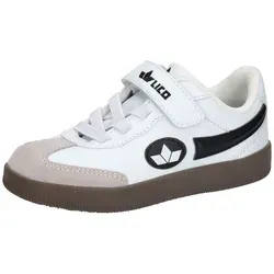 Lico Freizeitschuh Shuttle VS Sneaker weiß 34 EU - Laufschuhe in Größe 34, ideal für aktive Kinder. Der Klettverschluss sorgt für einfaches An- und Ausziehen, während das atmungsaktive Synthetik-Obermaterial optimalen Komfort bietet.