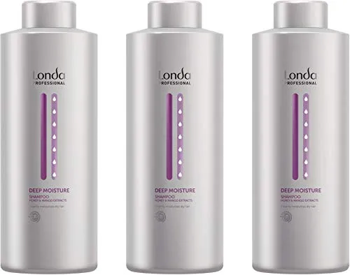 Londa Deep Moisture Shampoo 3x1000 ml