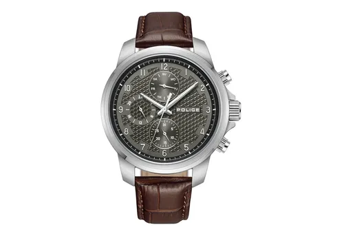 Police PEWJF0021501 Herrenuhr Mensor 44mm 5ATM - Silber