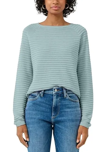 QS Damen Strickpullover 2133366 Blue Green XL