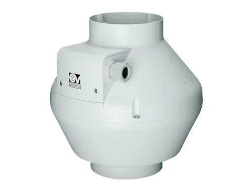 Vortice Wandventilator CA 200 V0 E weiß - Rohrventilator mit 90 W Leistung, ideal für effiziente Luftzirkulation in kleinen Räumen, leise mit nur 50 dB.