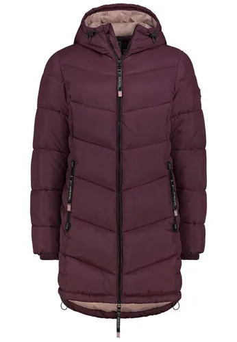 SUBLEVEL Wintermantel Steppmantel tailliert - Langmäntel aus hochwertigem, recyceltem Polyester, warm wattiert und mit praktischem 2-Wege Reißverschluss für optimalen Komfort im Winter.