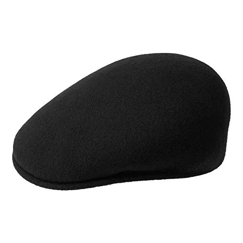 Kangol Herren Schiebermütze 504 Cap schwarz, Größe:S von Kangol