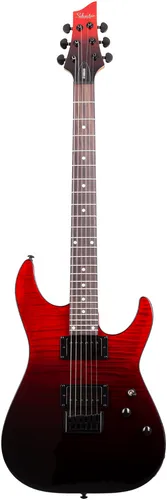 Schecter C-1 Standard E-Gitarre - Blood Burst