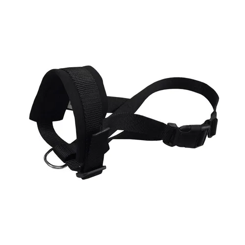 Nobby Maulkorb Nylon Maulschlaufe schwarz