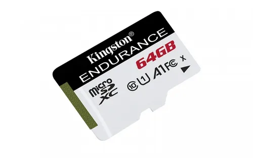 microSD card 64GB Endurance 95/30MB/s C10 A1 UHS-I Kingston 740617290226