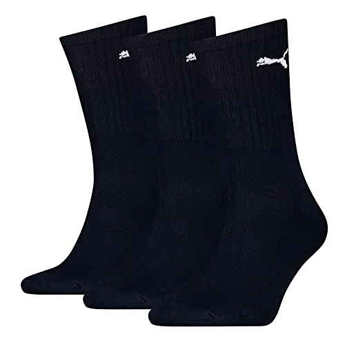 PUMA Herren Crew Socken, Marineblau, 47-49 EU in blau von PUMA