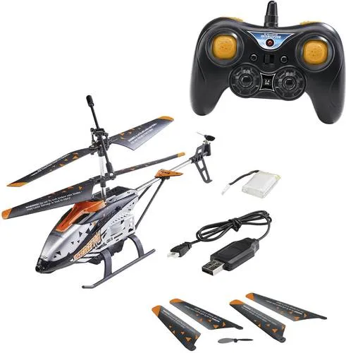 Revell Interceptor RC Hubschrauber RtF - 3-Kanal Helikopter mit Anti-Kollisions-Sensor, ideal für Einsteiger ab 8 Jahren und sicheres Fliegen