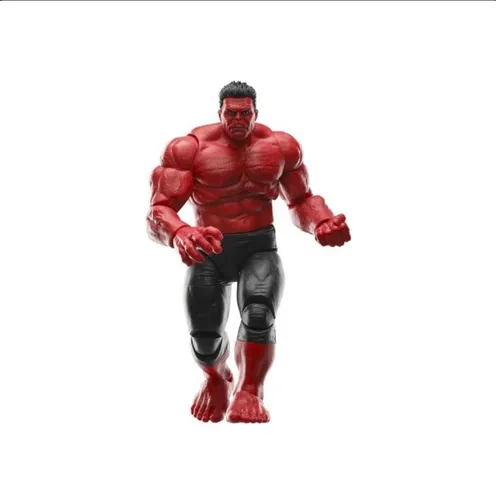 Marvel Legends Series Red Hulk Action-Figur 15 cm - Actionfigur inspiriert von Captain America: Brave New World, mit über 20 Bewegungspunkten und 3 Deluxe-Zubehörteilen – ideal für Sammler und Fans ab 4 Jahren.