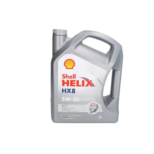 Shell Motoröl Helix HX8 ECT 5W-30 - Hochleistungs-Motoröl für optimale Motorpflege, reduziert den Verschleiß und sorgt für eine verbesserte Kraftstoffeffizienz.