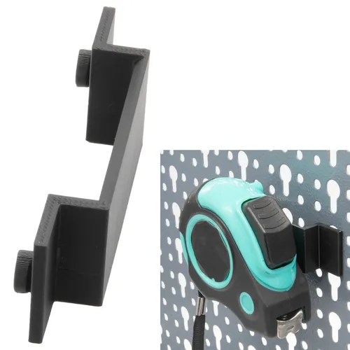 Wandhalter für Bandmaß für Küpper Lochwand Maßband Clip Wandhalterung Halter