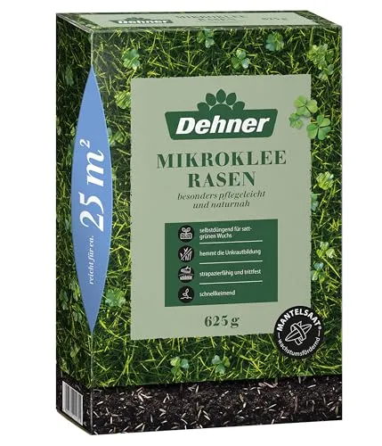 Dehner Saatgut Mikroklee-Rasen, 625 g in beige von DEHN