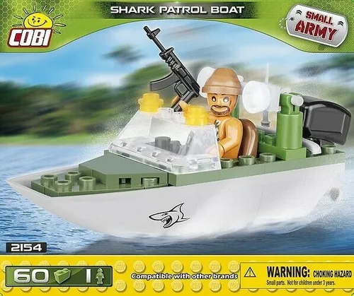 Cobi 2154 Shark Patrol Boat  NEU OVP