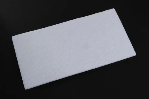Filzgleiter Stuhlbeingleiter Stuhlgleiter Möbelgleiter Bodenschutz Zuschnitte selbstklebend aus Filz, weiss 100 x 200mm für glatte Böden im Innenbereich geeignet 1