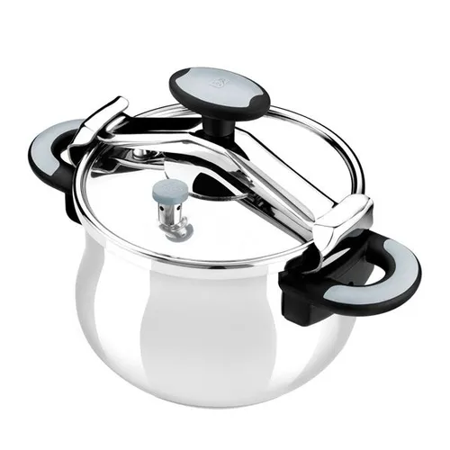 BRA New Star | 6-Liter-Brücken-Schnellkochtopf, hergestellt aus Edelstahl 18/10,