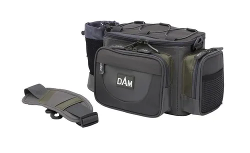 DAM Hip & Shoulder Bag Gr. M Zubehörstasche mit 3 Boxen Angeltasche Ködertasche