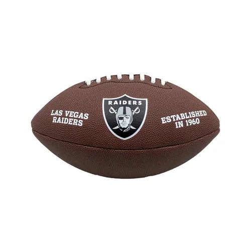 Wilson NFL Team Logo Composite Football Las Vegas Raiders