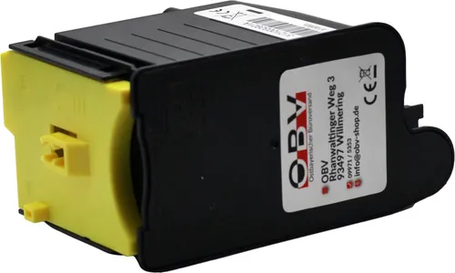 OBV Kompatibel MX-C30GTY MX-C30GT-Y Toner passend für Sharp Sharp MX-C250 MX-C300P MX-C300W MX-C301W MX-C302w MX-C303W MX-C304W - gelb 6000 Seiten