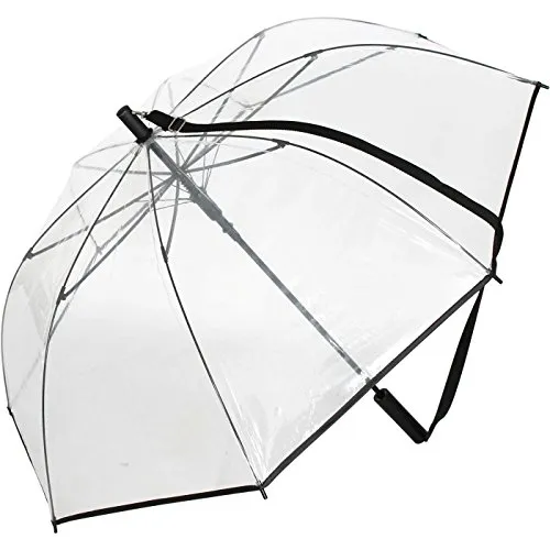 iX-brella Umhängeschirm Hands-Free - transparent