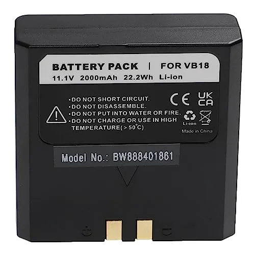 vhbw Akku Ersatz für Godox VB18, VB19 für Blitzgerät, Kamera-Blitz (2000mAh, 11,1V, Li-Ion)